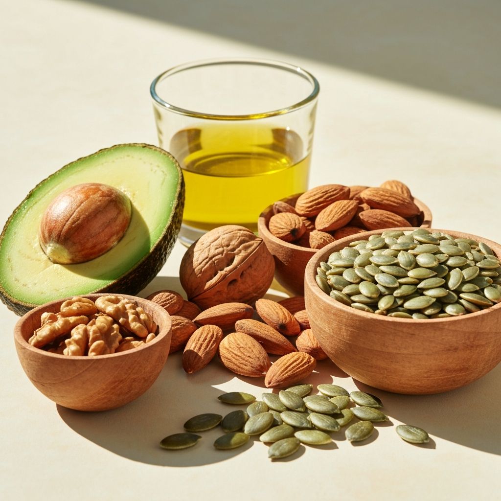 Hälsosamma fettrika livsmedel